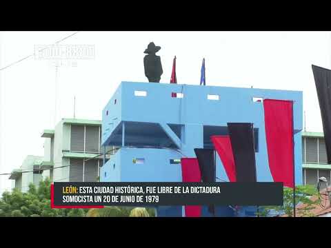 León, conmemora 42 años de la liberación de la dictadura Somocista - Nicaragua
