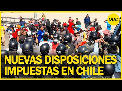 Continua la crisis migratoria en la frontera Perú-Chile