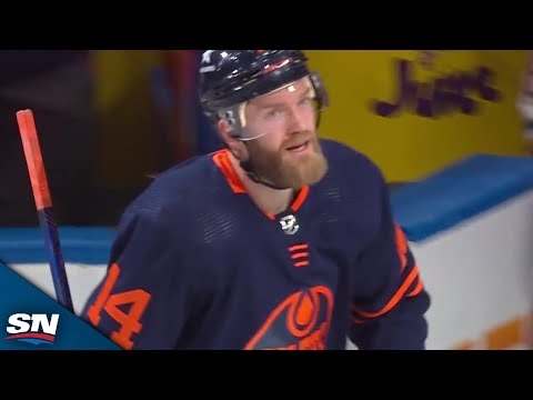 Oilers Mattias Ekholm Makes Nifty Move And Sends Laser Into Top Corner