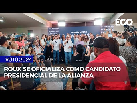 Blandón será compañero de fórmula de Roux | #voto24