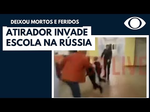 Atirador mata 9 pessoas dentro de escola na Rússia