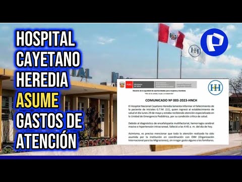 Hospital Cayetano Heredia continúa esperando a fiscal para trasladar el cuerpo de escolar fallecida