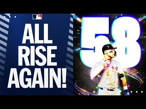 5 STRAIGHT GAMES WITH A HR! Aaron Judge blasts his 58th HR on quest to 60!