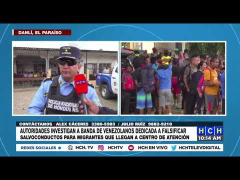Policía tras pista de banda que vende salvoconductos falsos a migrantes, hay un venezolano requerido