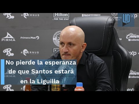 Espera Pablo Repetto que a Santos le alcance para estar en la Liguilla