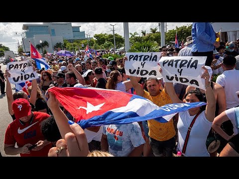 Cuba, sacudida por manifestaciones inéditas contra el gobierno