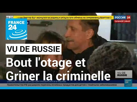 Vu de Russie : Viktor Bout l'otage et Brittney Griner la criminelle • FRANCE 24