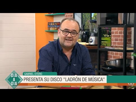 Gabriel Otero presenta su disco “Ladrón de música”
