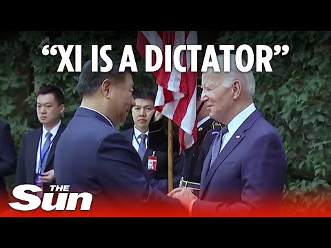 Biden calls China's Xi Jinping a 'dictator' after face-to-face meeting