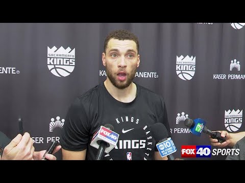 Zach LaVine on the Kings first practice after the All-Star break, possible return to Dunk Contest