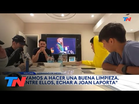 La bomba de Matías Messi “Si Leo vuelve al Barcelona, es para hacer una limpieza y echar a Laporta”