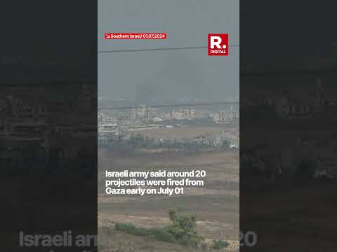 Smoke Rises Over Gaza as Israel Continues Military Operation