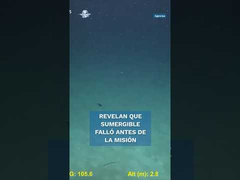 Director científico revela que sumergible Titán falló antes de la misión en la que implosionó