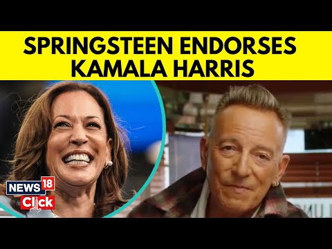 US Elections 2024 | Bruce Springsteen Endorses Kamala Harris, Calls Donald Trump 'Dangerous' | N18G