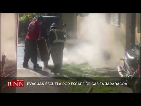 Evacúan escuela por escape de gas en Jarabacoa