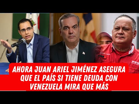 AHORA JUAN ARIEL JIMÉNEZ ASEGURA QUE EL PAÍS SI TIENE DEUDA CON VENEZUELA MIRA QUE MÁS