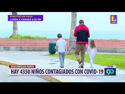 Perú: Hay más de 4 mil niños contagiados con Covid-19