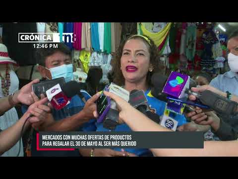 En mercados de Nicaragua está el regalo ideal para las madres