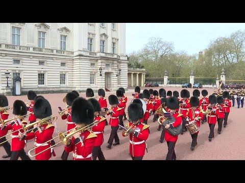 Cérémonie au palais de Buckingham pour l'anniversaire de l'Entente cordiale | AFP Images