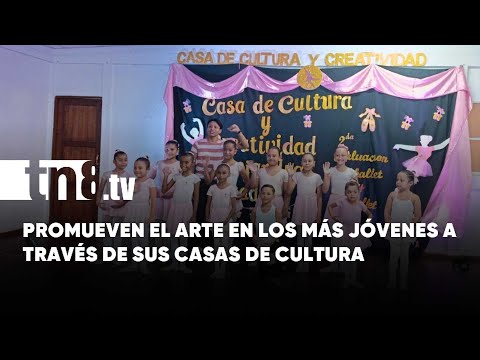 Casa de Cultura y Creatividad de Managua ofrece cursos gratuitos de danza para niños