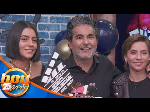 Raúl Araiza conmovido por la visita de sus hijas y el mensaje de su mamá en su cumpleaños