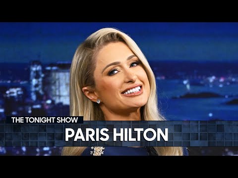 Paris Hilton's Son's Favorite Lullaby Is Stars Are Blind | The Tonight Show Starring Jimmy Fallon
