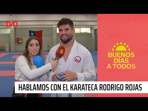 El camino del karateca Rodrigo Rojas para brillar en Santiago 2023 | Buenos días a todos