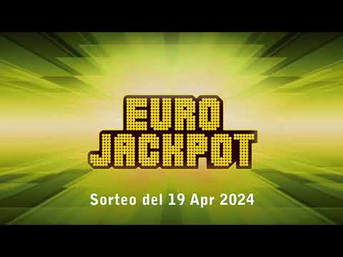 Resultado sorteo del 19 de abril del 2024 de la EuroJackpot, números ganadores