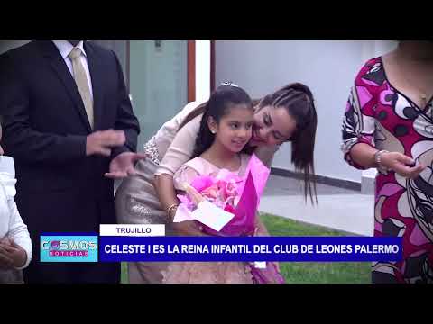 Trujillo: Celeste I es la reina infantil del Club de Leones Palermo