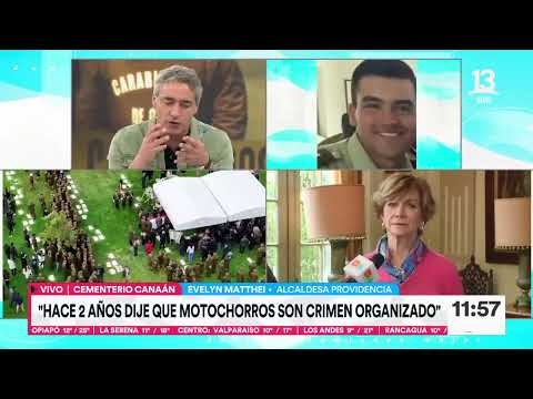 Alcaldesa Matthei abordó temas de delincuencia y asesinato de Tte. Sánchez | Tu Día | Canal 13