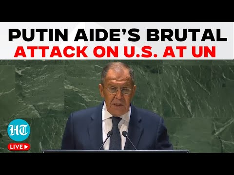 Russia At UNGA LIVE | Putin Aide’s Scathing Attack On U.S.-Led West | Ukraine War | Biden