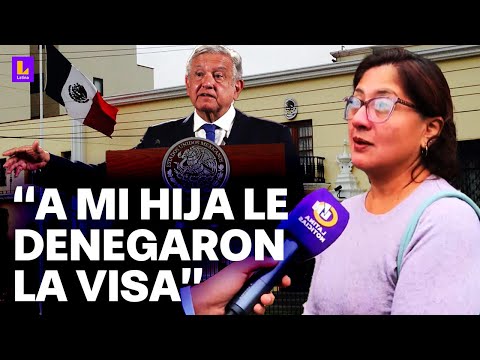 México empieza a pedir visa a peruanos: Ciudadanos en la cola cuentan sus inconvenientes