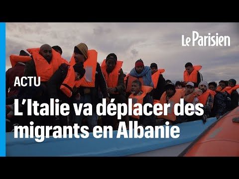L'Italie va construire des camps de rétention pour migrants en Albanie