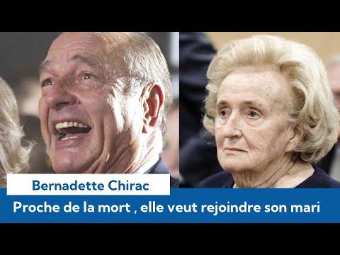 Bernadette Chirac aux portes de la mort : elle supplie de rejoindre son mari Jacques Chirac