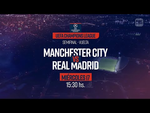 Manchester City VS. Real Madrid - UEFA Champions League 2022/2023 - Semifinal - FOX Sports PROMO