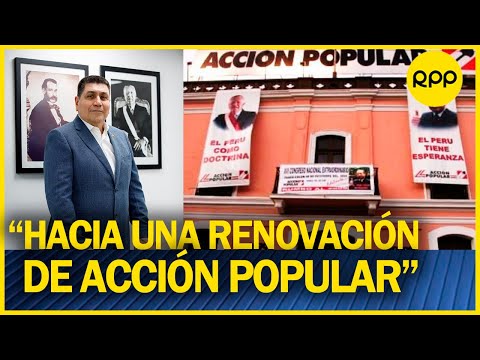 Augusto Cáceres: “Acción Popular tiene que ir a una reconstrucción partidaria”