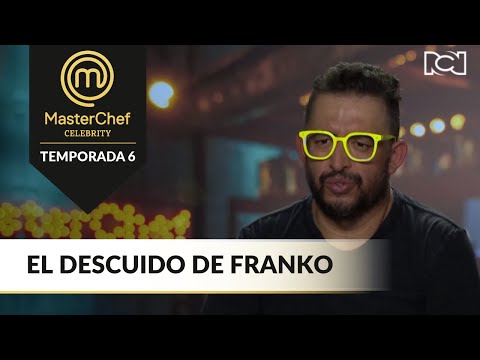 Franko descuidó su preparación y su plato resultó quemándose | MasterChef Celebrity