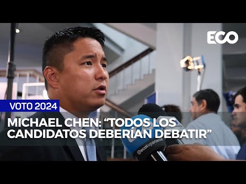 Michael Chen: Todos los candidatos deberían participar en debate   | #EcoNews