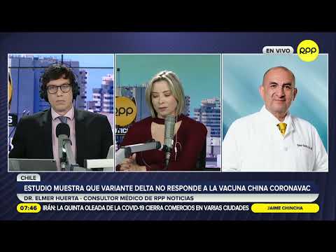COVID-19: Estudio chileno muestra que la variante Lambda no responde a la vacuna china CoronaVac