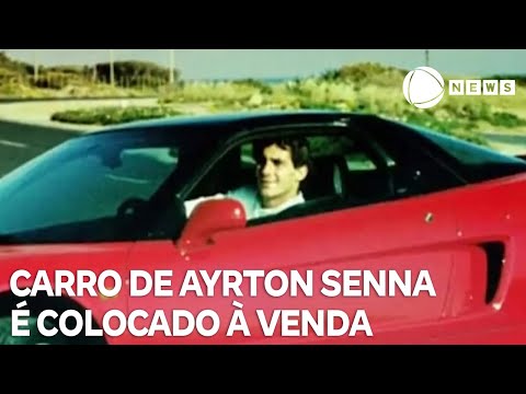 Carro de Ayrton Senna é colocado à venda