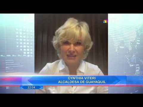 Alcaldesa de Guayaquil infromó que dio positivo a coronavirus