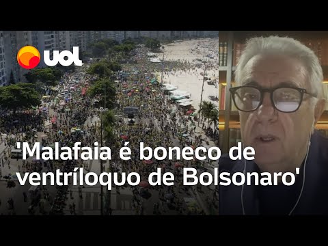 Ato em Copacabana: 'Malafaia é boneco de ventríloquo de Bolsonaro', diz Wálter Maierovith