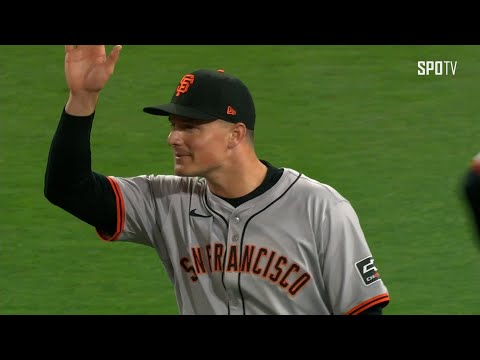 [MLB] 샌프란시스코 vs 샌디에이고 채프먼 주요장면 (03.30)