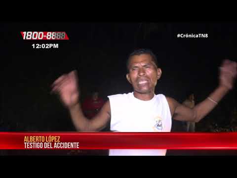 Ometepe: Fuerte accidente deja a un ciclista gravemente lesionado – Nicaragua
