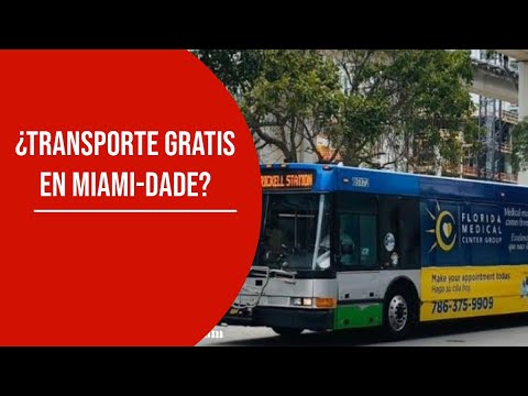 Transporte público en Miami-Dade gratis hasta finales del 2023 ¿Es esta la solución?