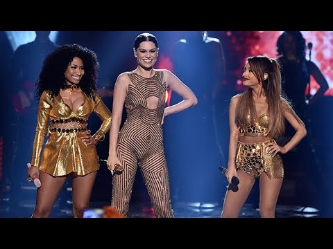 Jessie J, Ariana Grande, Nicki Minaj - Bang Bang (Live on American Music Awards) HD