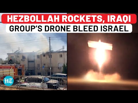 Hezbollah Rockets Hammer North Israel, Two Killed In Kiryat Shmona; Iraqi Group Fires Drone At Eilat