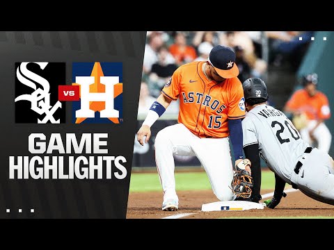 White Sox vs. Astros Game Highlights (6/12/25) | MLB Highlights