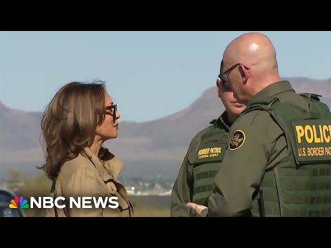 Harris makes first trip to U.S. southern border in three years