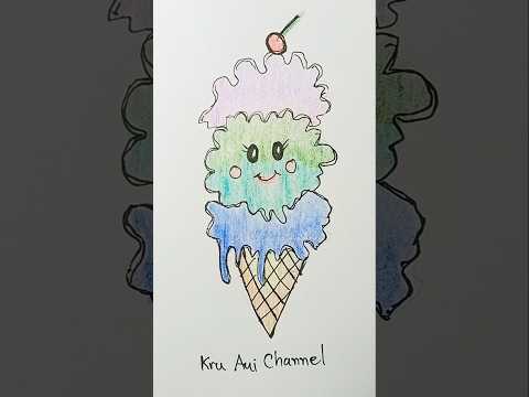 Ice-creamDrawingandColoring